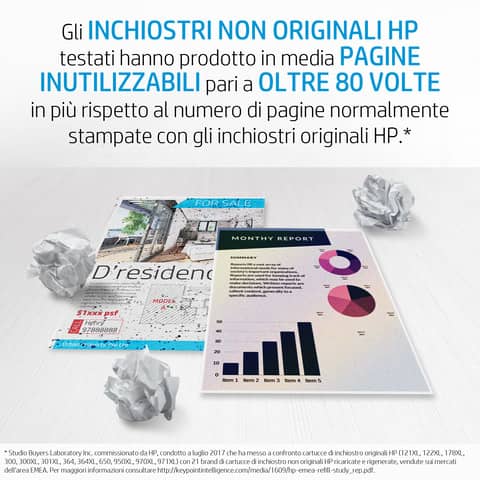 Cartuccia inkjet alta capacità 973X HP giallo F6T83AE